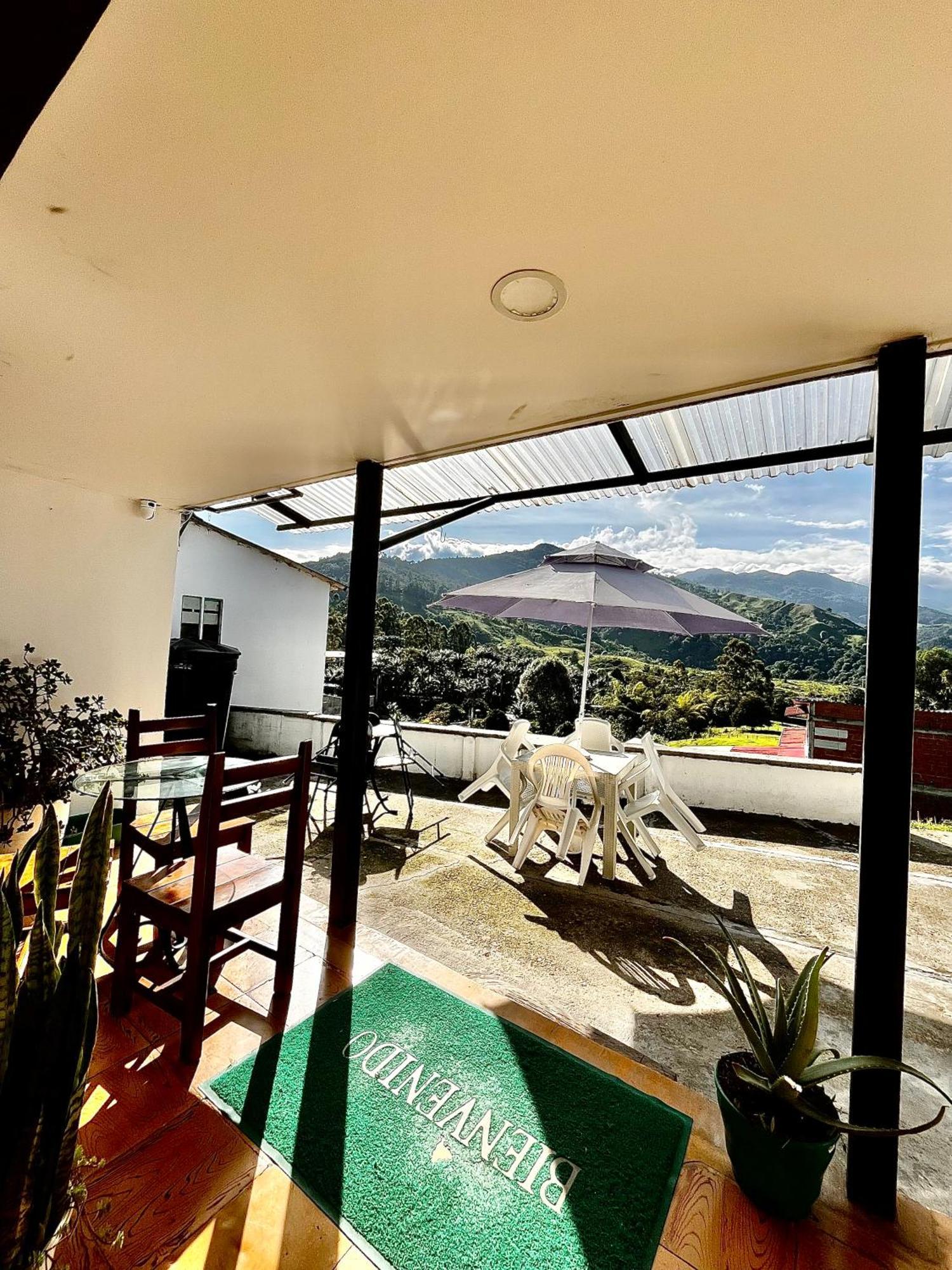 Hostal Villa Del Sol Salento Eksteriør billede